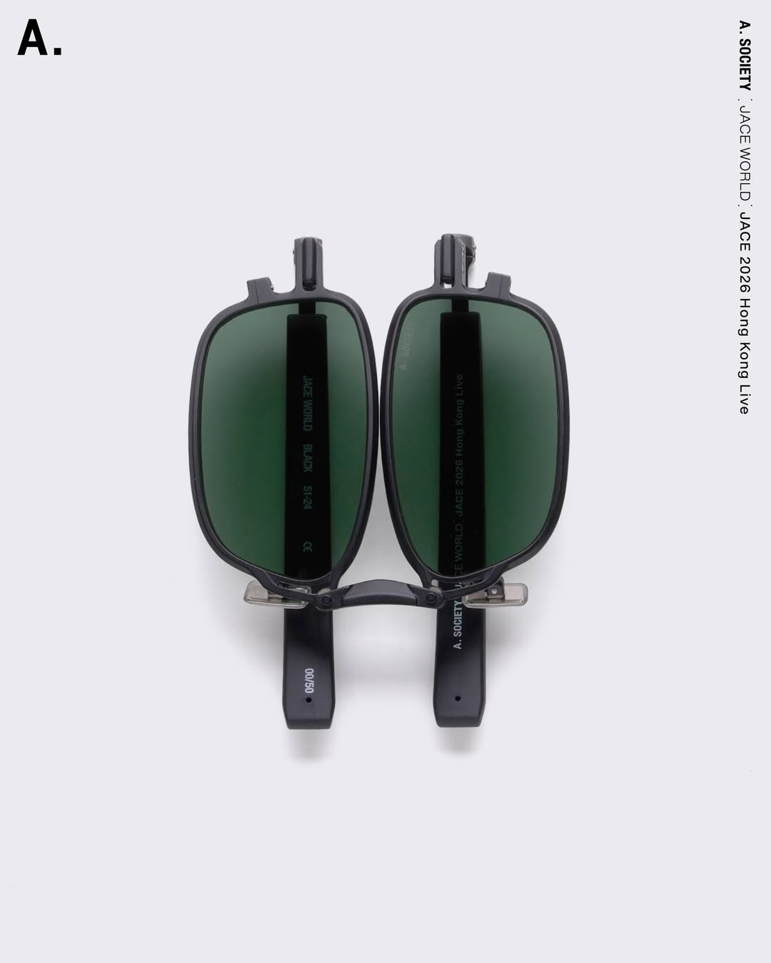 001 | JACE WORLD X A.SOCIETY | Foldable Eyewear with Carry-on Pocket
