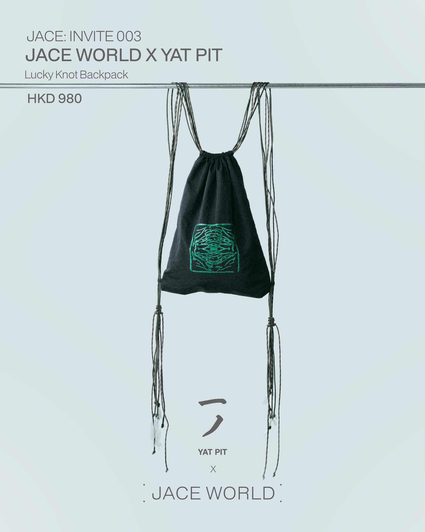 003 | JACE WORLD X YAT PIT | Lucky Knot Backpack
